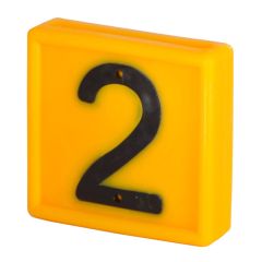 Number Block #5 - Yellow - 10/Pkg