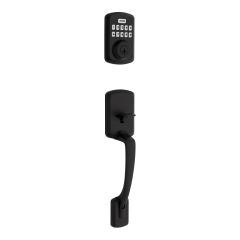 Electronic Handleset - Keypad Deadbolt - Matte Black