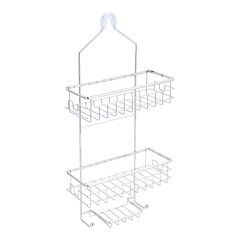 Shower Caddy - Stainless Steel - 10" x 4.6" x 21.65" - Chrome