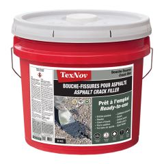 Asphalt Crack Filler - 100% Acrylic - 8 kg - Black