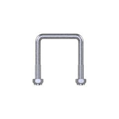 U-Clamp Gate Bracket - 60 mm Square Tube