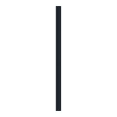 MDF Wall Panels - 5" x 95" - Matte Black Finish - 8/Pkg