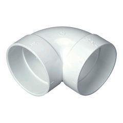 Raccord coude court, 90°, en PVC résistant