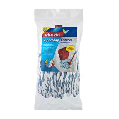 Cotton and microfibre mop refill