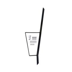 Support de banc, noir