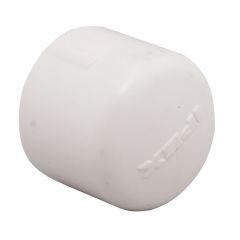 Adhesive Female Cap - 1/2" - White
