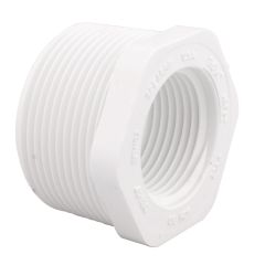 S40 PVC Threaded Bushing - 1" x 1/2"