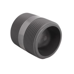 S80 Nipple - 1 1/2" x  2" - Grey