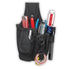 Multi-pocket tool and cell phone holder