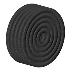 Filter tubing - Perforated - 4" x 75 m - Black