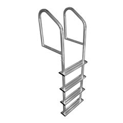 Échelle de quai, aluminium 1 1/2", 4 marches