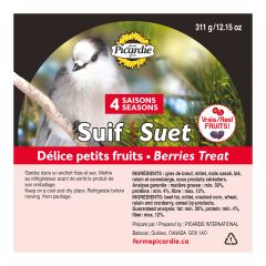 Suif Délice aux petits fruits pour oiseaux, 311 g