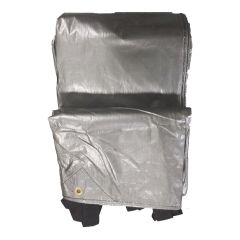 Hay Tarp - Silver/Black - 20' x 33'