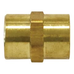 Female hexagonal nipple - 3/8" F - 2/Pkg