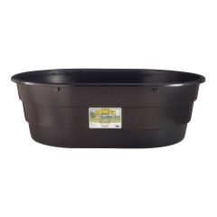 Duraflex Stock Tank for Livestock - Black - 150 gal - 62.75"L  x 21.75"H  x 41.5"P