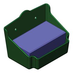 Salt block holder