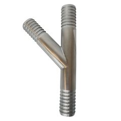 Stainless "Y" - Stainless - 2 x 2 x 1 1/4"