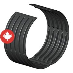 Culvert Coupler - Split - 600 mm - Black
