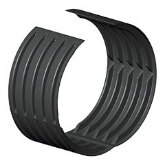 Manchon pour ponceau, 600 mm, fendu, noir