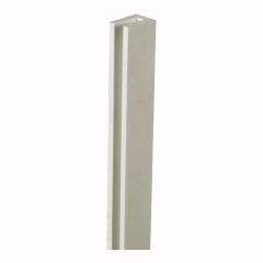 PVC Finishing Trim Moulding - Grey - 1 1/4" x 3/4" x 98"