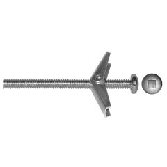 Spring toggle bolt - Zinc - 2" - 15/Pkg