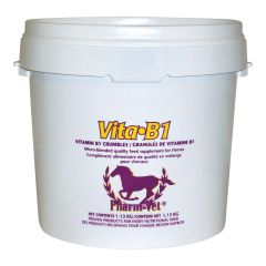 Vita-B1 crumbles for horses