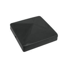 Capuchon de poteau 44, 4" x 4", noir