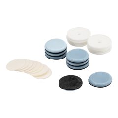 SUPER SLIDEX Gray Round Ultra-Sliding Glides