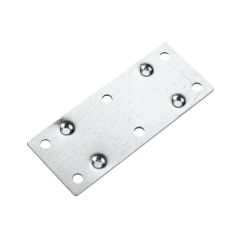 Plaque de fixation à position multiple de 34,92 mm (1 3/8 po), Zinc, 3,5", 4/pqt