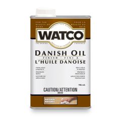 Danish oil finish