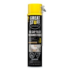 Mousse d'étanchéité isolante, Pour Grandes Fissures, Naturel, 568 g