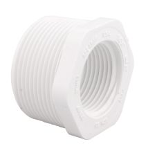 S40 PVC Threaded Bushing - 1 1/2" x 3/4"