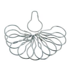 Shower curtain hooks