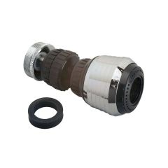 Deluxe swivel spray aerator