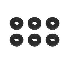 Flat Washer - 19/32" - Black - 6/Pkg