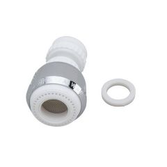Universal swivel aerator