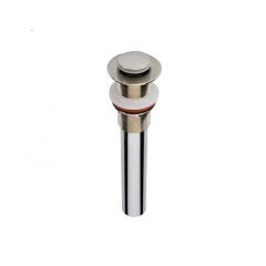 Sink drain without overflow