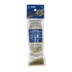 Over end fabric roller cover