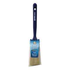 Angular paint brush for oil