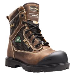 Bottes de travail 8", Flx Airflow, brun, grandeur 8