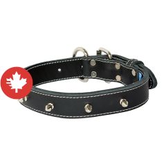 Double Collar - Black - 1 1/2" x 20"