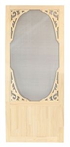 Porte moustiquaire en bois