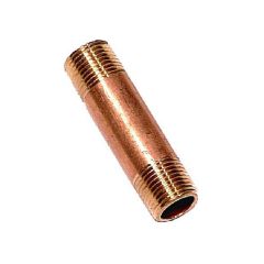 Nipple bronze 1/2" x 1 1/2"