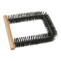 Interior channel brush