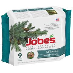 Bâtons d'engrais à conifères Jobe's 11-3-4, 9/pqt