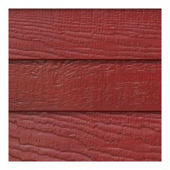 Ced'R-Vue Siding - 9" x 12' - Country Red