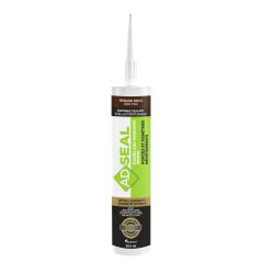 Caulking for Doors, Windows and Siding, Adseal, Paintable Sealant - 304 ml - Red Fox