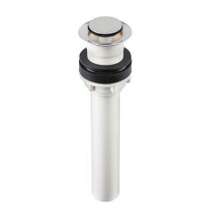 Sink drain without overflow