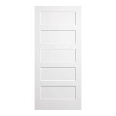 Conmore Door - White - 1 3/8" x 24" x 80"