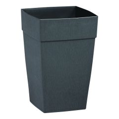 Self-Watering Harmony Tall Planter - 16" x 24 1/4" x 16" - Slate